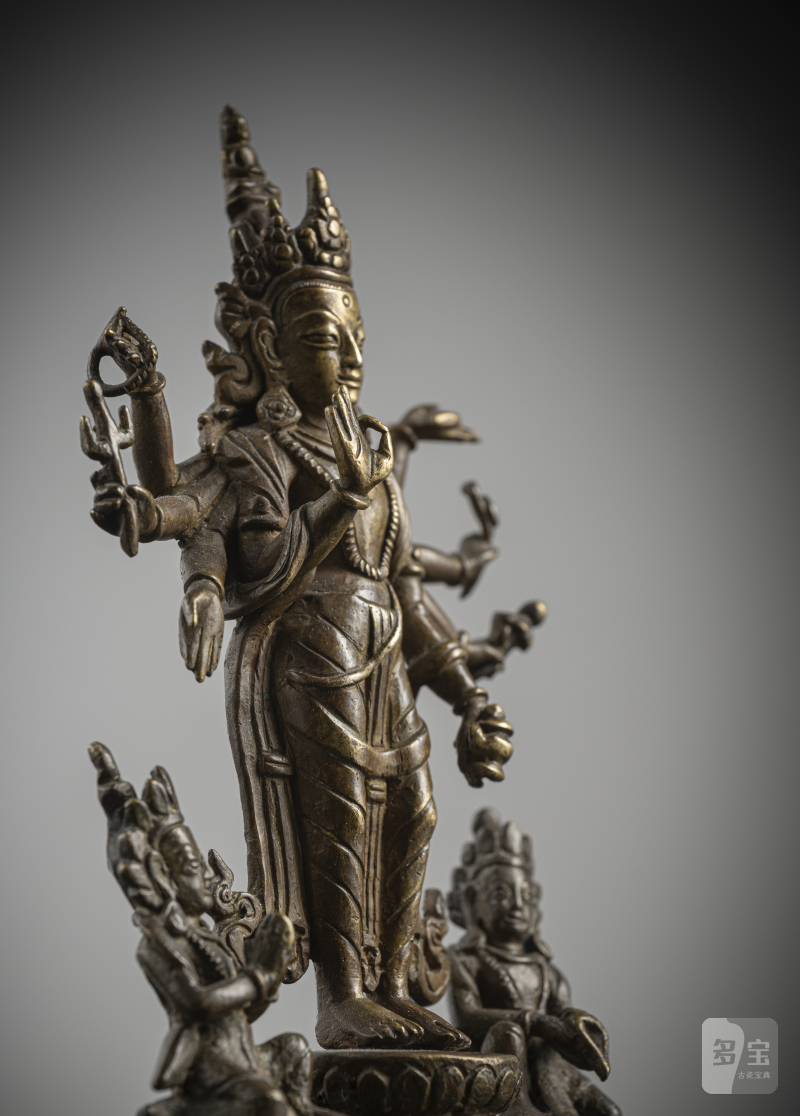 A BRONZE FIGURE OF AMOGHAPASHA - 图4